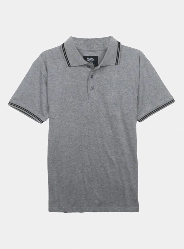 WILLIARAST  Mens Polo Tshirt Grey 5C1 - Gray, S