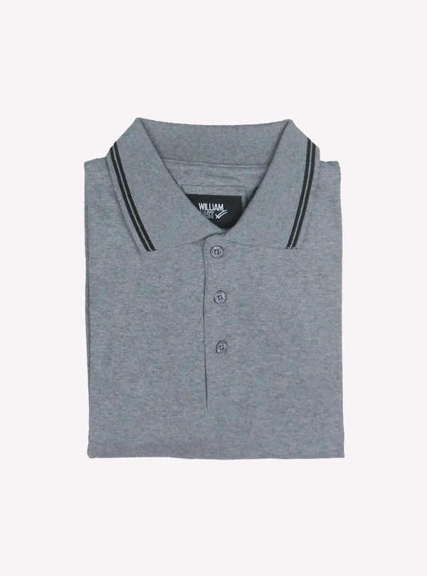 WILLIARAST  Mens Polo Tshirt Grey 5C1 - Gray, S