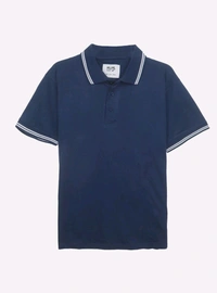 WILLIA RAST Mens Polo Tshirt Navy 5B1 - Navy Blue, L
