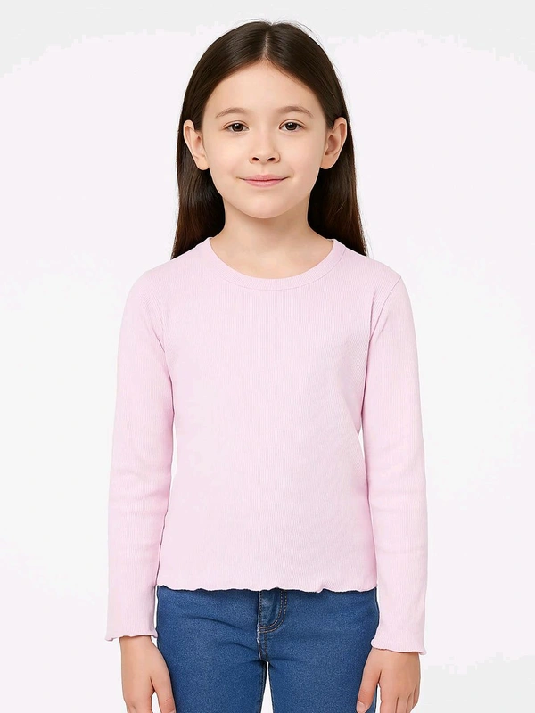 LITTLE STAR  Girals Ribbed Long Sleeve Top 6A1 - 18m, O.250