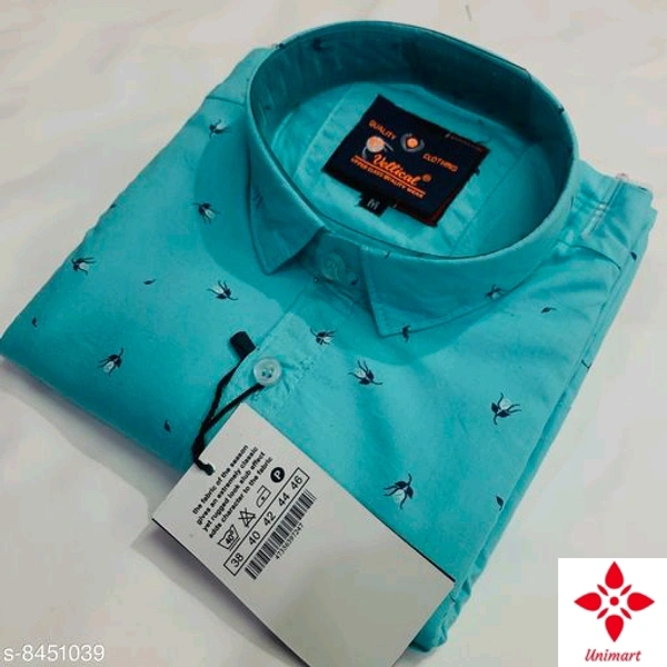 VELLICAL NEW PRINTED SHIRT - L