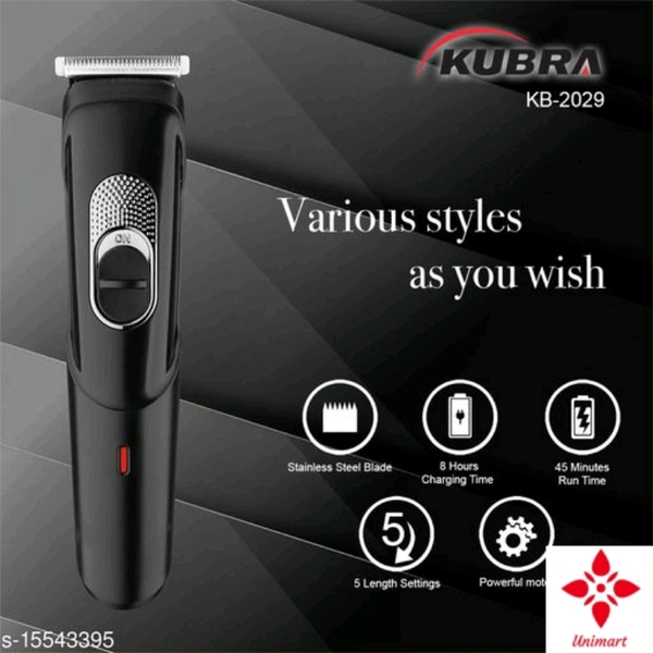 Kubra Kunda Men's Beard And Hair Trimmer
