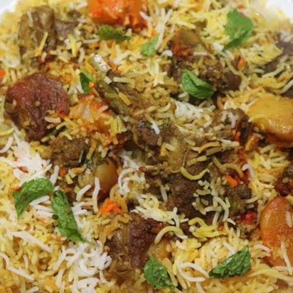 Mutton Dum Biryani - 1 Plate 