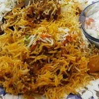 Mutton Dum Biryani - 1 Plate 
