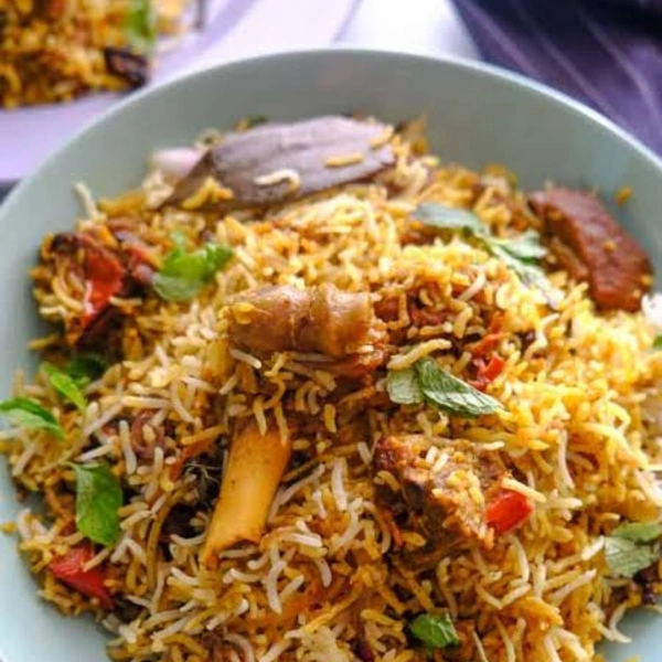 Mutton Dum Biryani - 1 Plate 