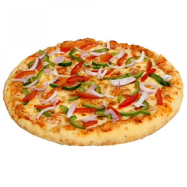 Onion capsicum pizza