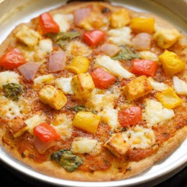 Special paneer cheese pizza