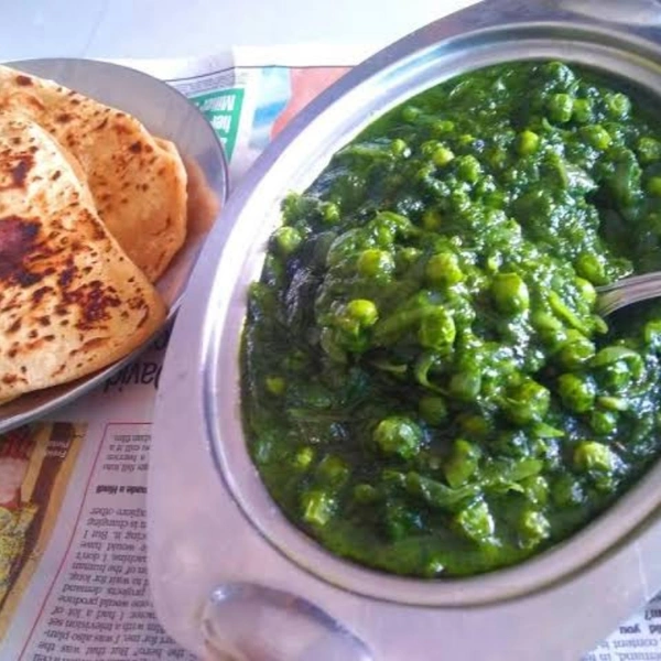 Green peas palak