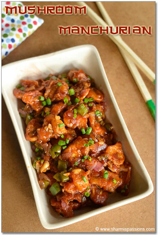 Mushroom manchurian 