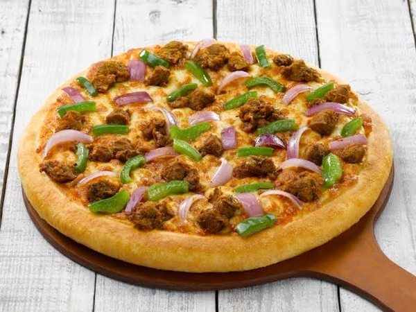 Soya chunks pizza
