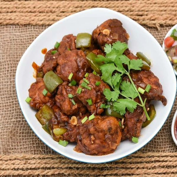 Veg Soyabean Chilli - Half