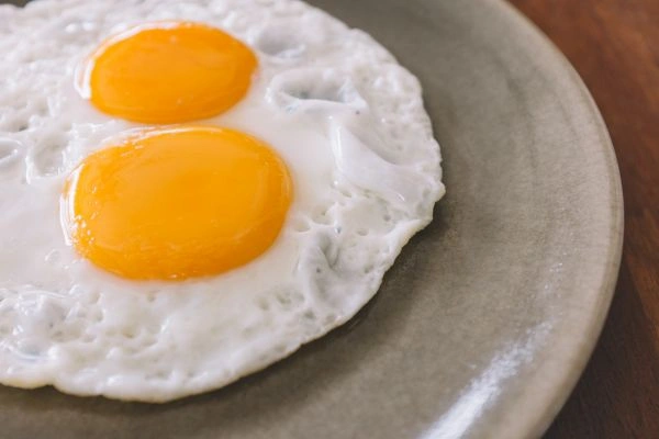 Egg double fry