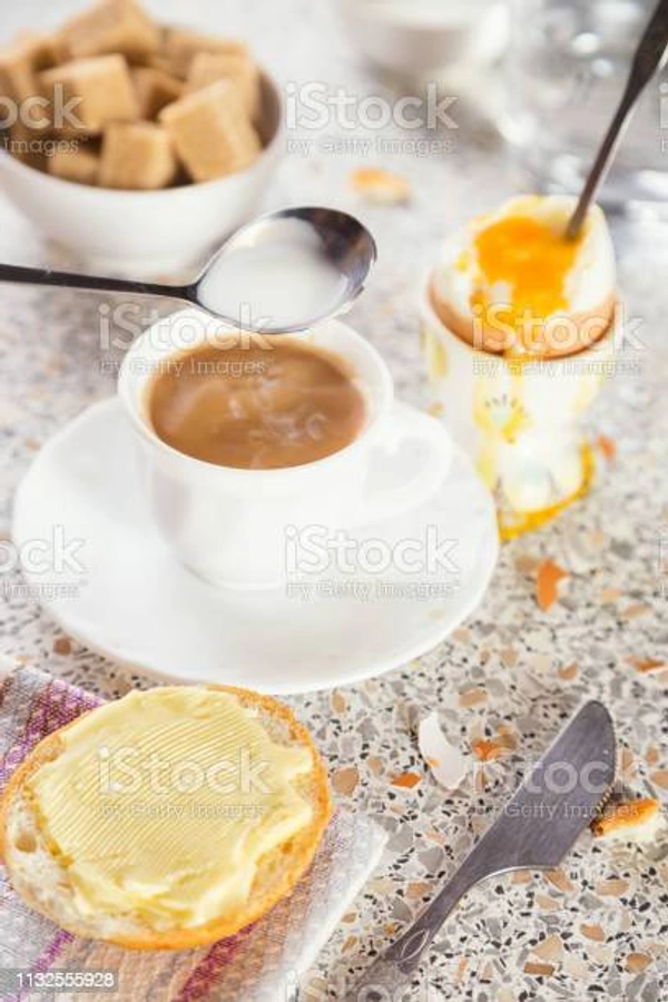Tea and bread butter 