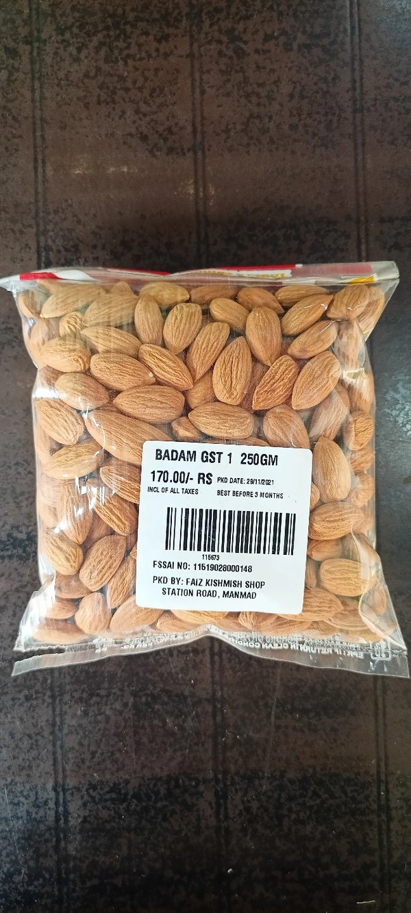 Badam 250 gm