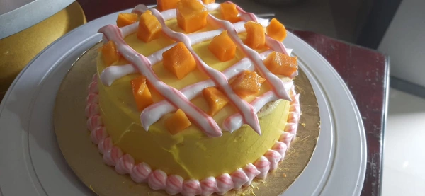 Orange Ice Cake 
