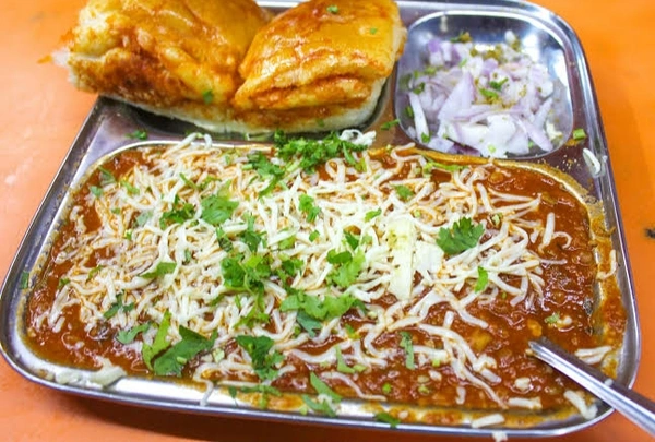 Cheese Pav Bhaji 