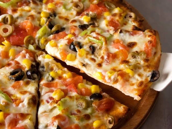 Veg Corn Olive Paneer Cheese Pizza 🍕