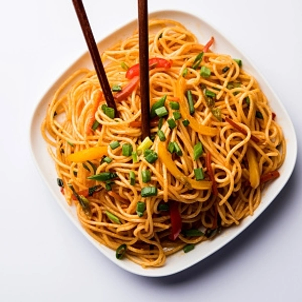 KT Cafe  Veg Shezwan Noodles 