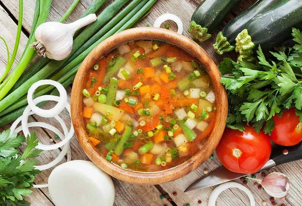 KT Cafe Veg Mix Soup