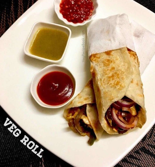 KT Cafe Mix Veg Roll