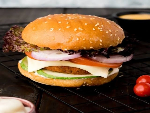 Noorani Corner Veg Cheese Burger