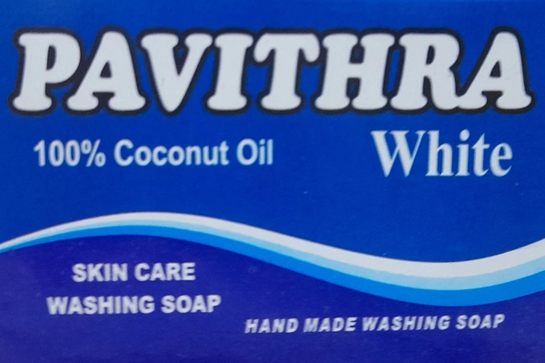 Pavithra White Washing Soap  - 100 + 30g Free