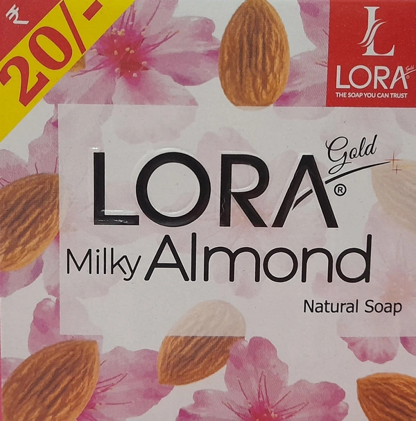 Lora Gold Milky Almond  - 50g + 20g FREE