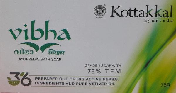 Vibha  AYURVEDIC BATH SOAP - 75g