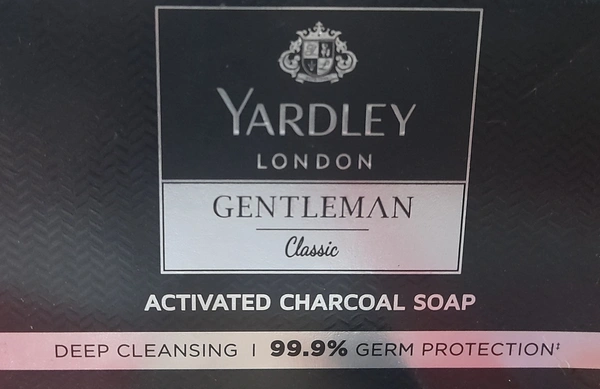 YARDLEY  GENTLEMAN CHARCOAL SOAP - 100g