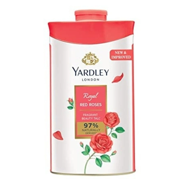 Yardley London Talc Royal Red Rose - 100g