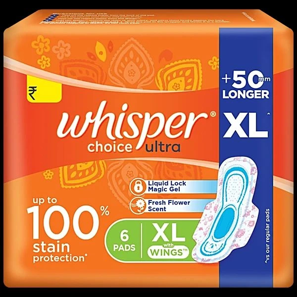 WHISPER CHOICE Sanitary Pads