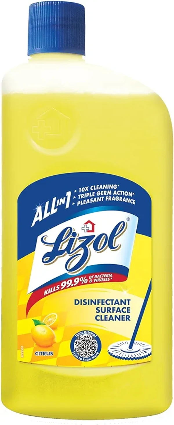 Lizol Disinfectant Surface Cleaner Citrus 500 ml