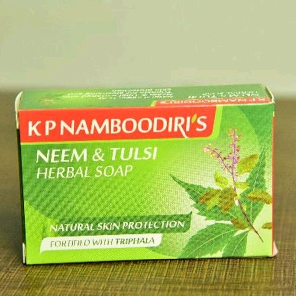 KP NAMBOODIRIS NEEM TULSI HERBAL SOAP - 75g