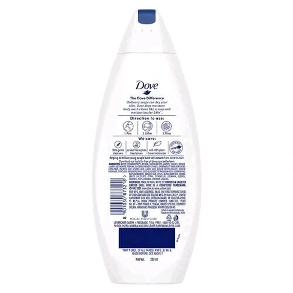 DOVE DEEP MOISTURE BODY WASH  - 250ml