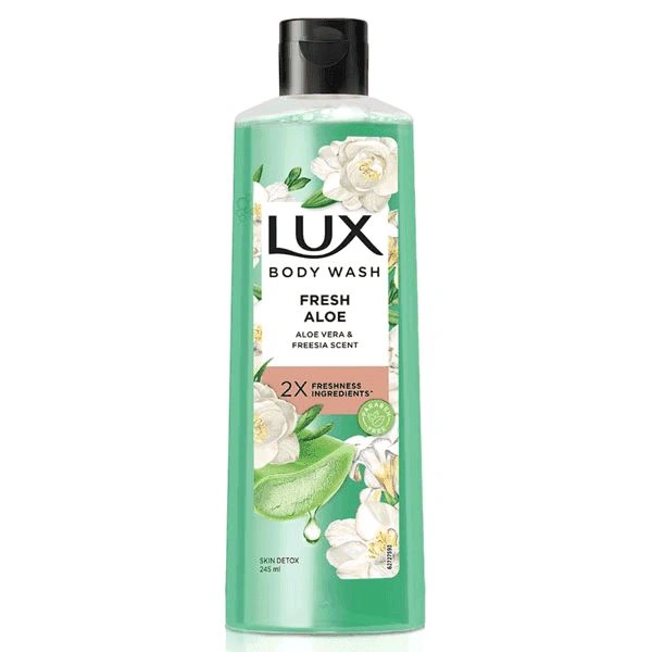 LUX BODY WASH FRESH ALOE - 245ml