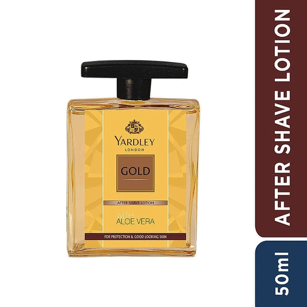 Yardley Gold After Shave Lotion 50ml - 50ml