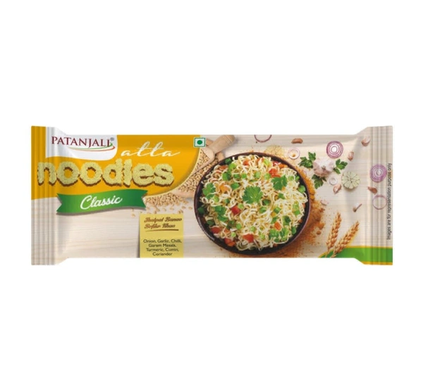 Patanjali Atta Noodles Classic - Family Pack - 240g