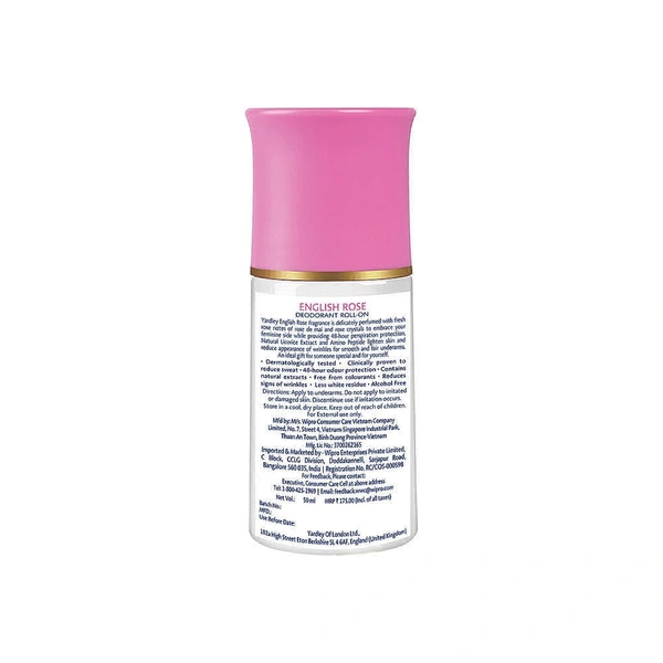 English Rose Roll-On 50ml - 50ml