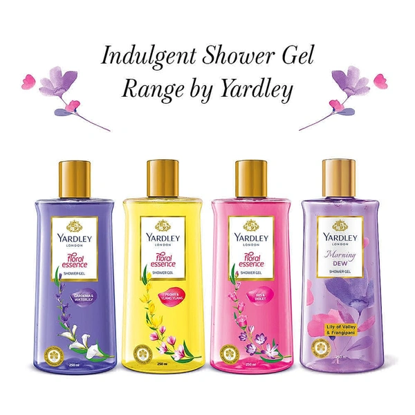 Yardley London Floral Essence Shower Gel Peony & Ylang Ylang 250ml - 250ml