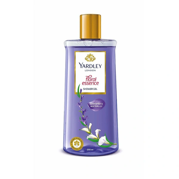 Yardley London Floral Essence Shower Gel  Gardenia & Waterlily 250ml - 250ml