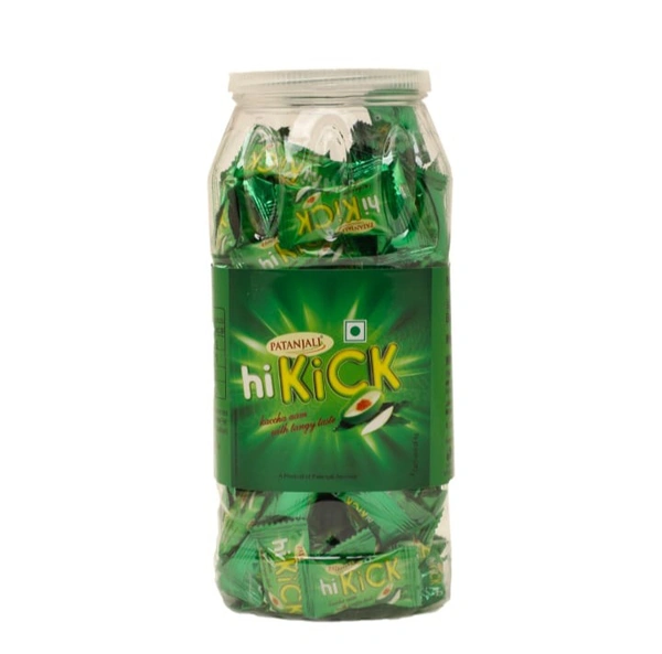 Patanjali Hikick Candy - Kacha Aam (Jar) - 600g