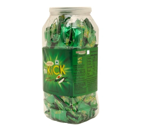 Patanjali Hikick Candy - Kacha Aam (Jar) - 600g