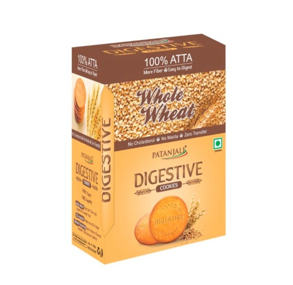 Patanjali Digestive Cookies - 250g