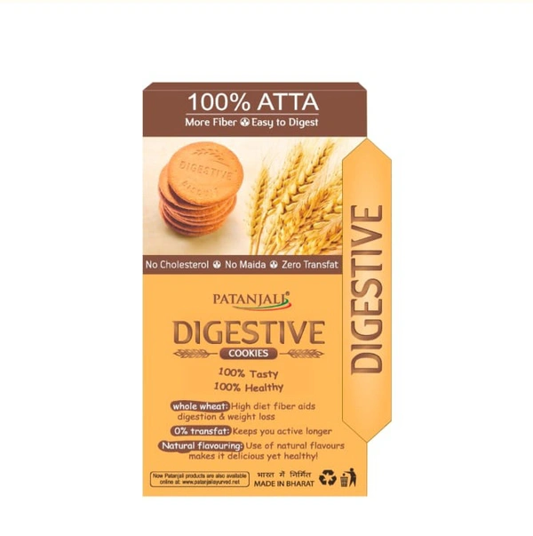 Patanjali Digestive Cookies - 250g