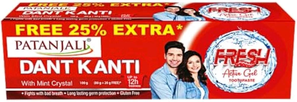 Patanjali Dant Kanti Dental Cream (Advance) - 100g