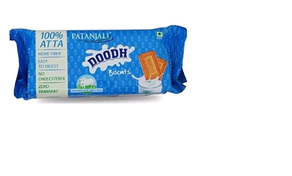 PATANJALI DOODH BISCUIT 100% ATTA 