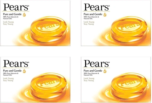 PEARS  Pack Of 4 Bathing Bars 