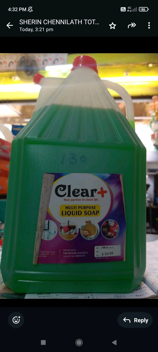 CLEAR LIQUID SOAP - 5kg