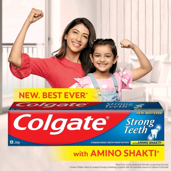 Colgate Strong Teeth Dental ToothPaste  - 115g