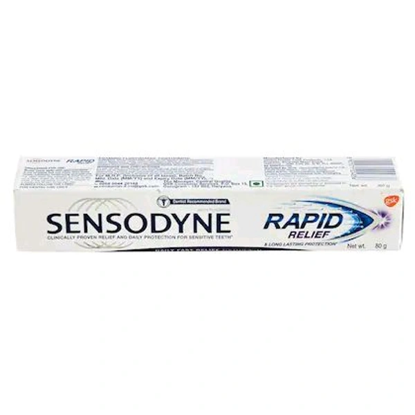 Sensodyne Rapid Relief Toothpaste - 80g